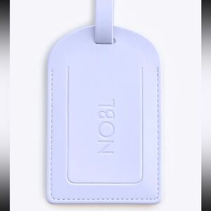 NOBL Travel Leather Luggage Tag – Lavender (NWT)
